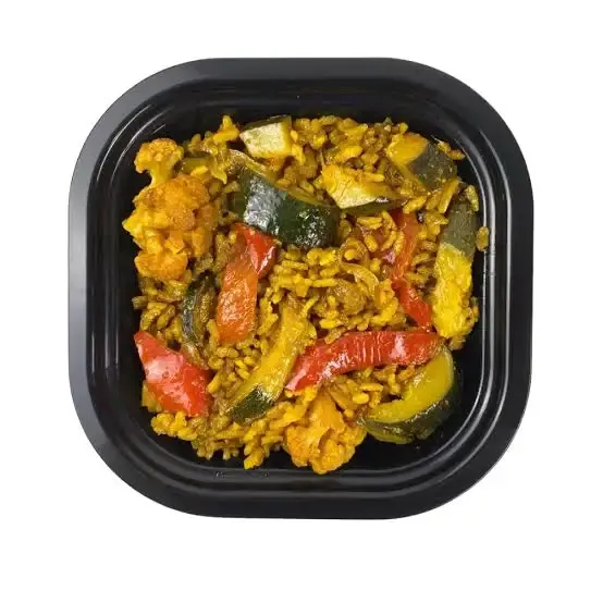 Paella végane
